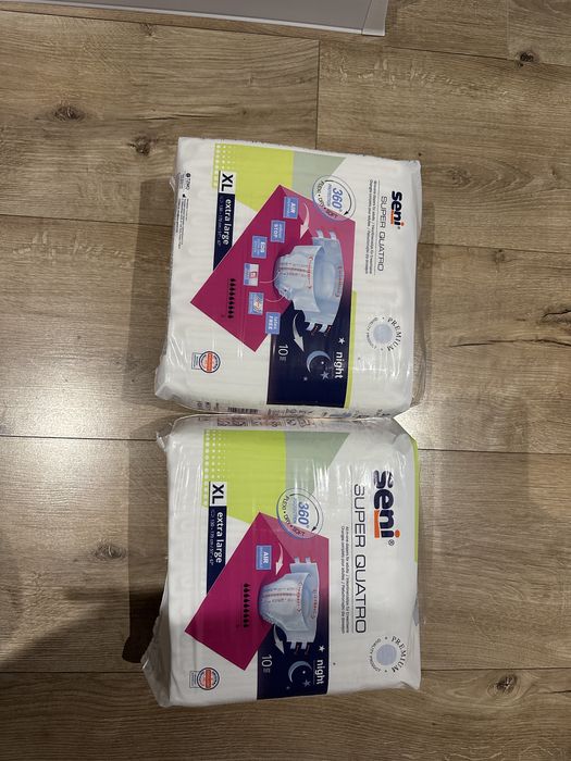 Pampersy seni XL 2 paczki