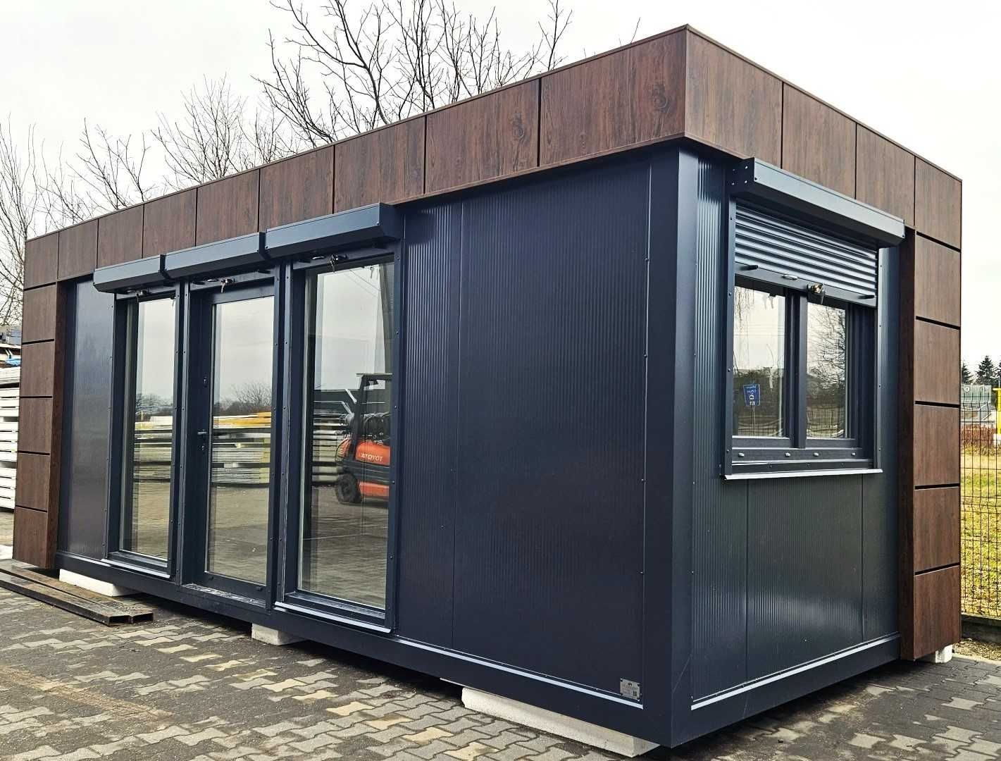 Pawilon sklep kontener biuro domek mobilny kiosk