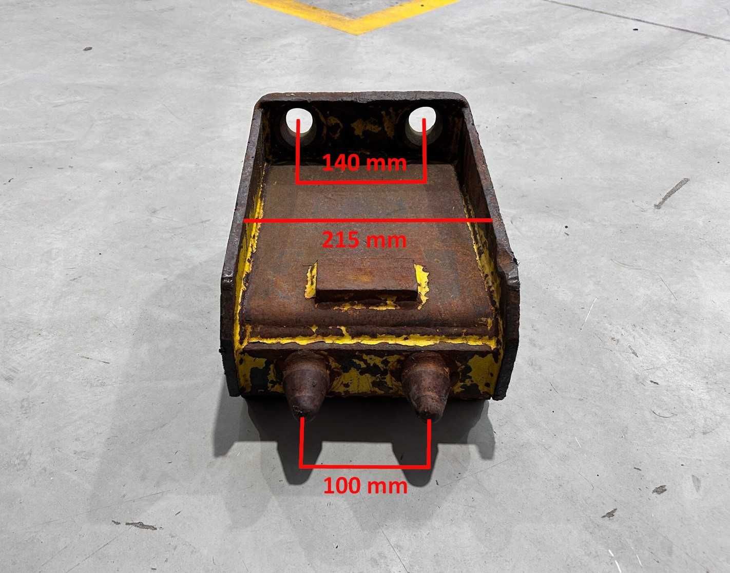 Volvo EC25 / Mecalac - Płyta adaptacyjna mocowanie młot łyżka hak