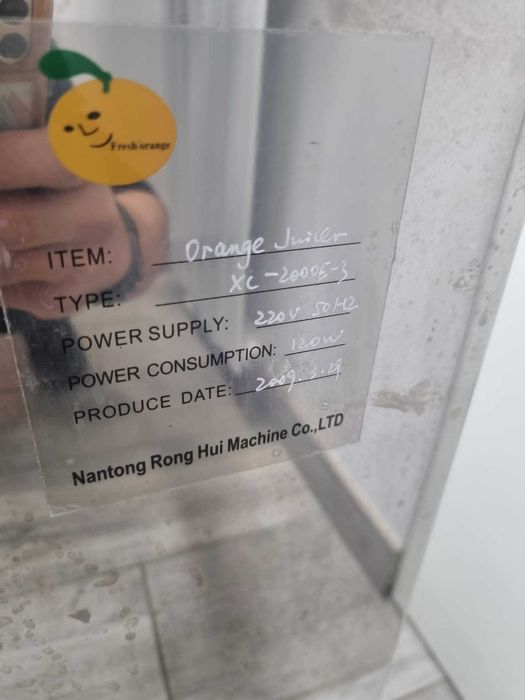 Wyciskarka do pomarańczy prasa cytrusów soku stal nierdzewna 120WATT