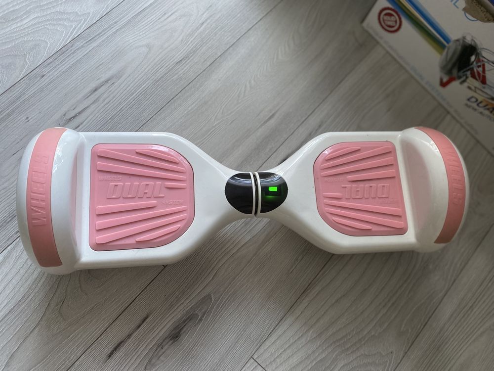 hoverboard skymaster różowo-biały || deskorolka elektryczna