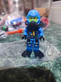 Figurka LEGO ninjago njo701 Jay Seabound. nurek Jay