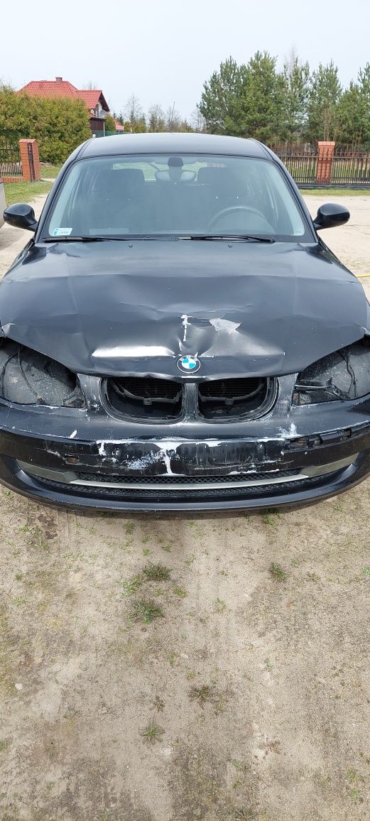 BMW e87 118d uszkodzony