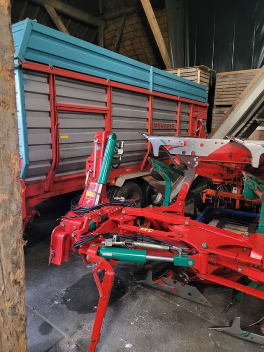 Przyczepa samozbierająca Mengele 360 noże krone titan gd Allien  36