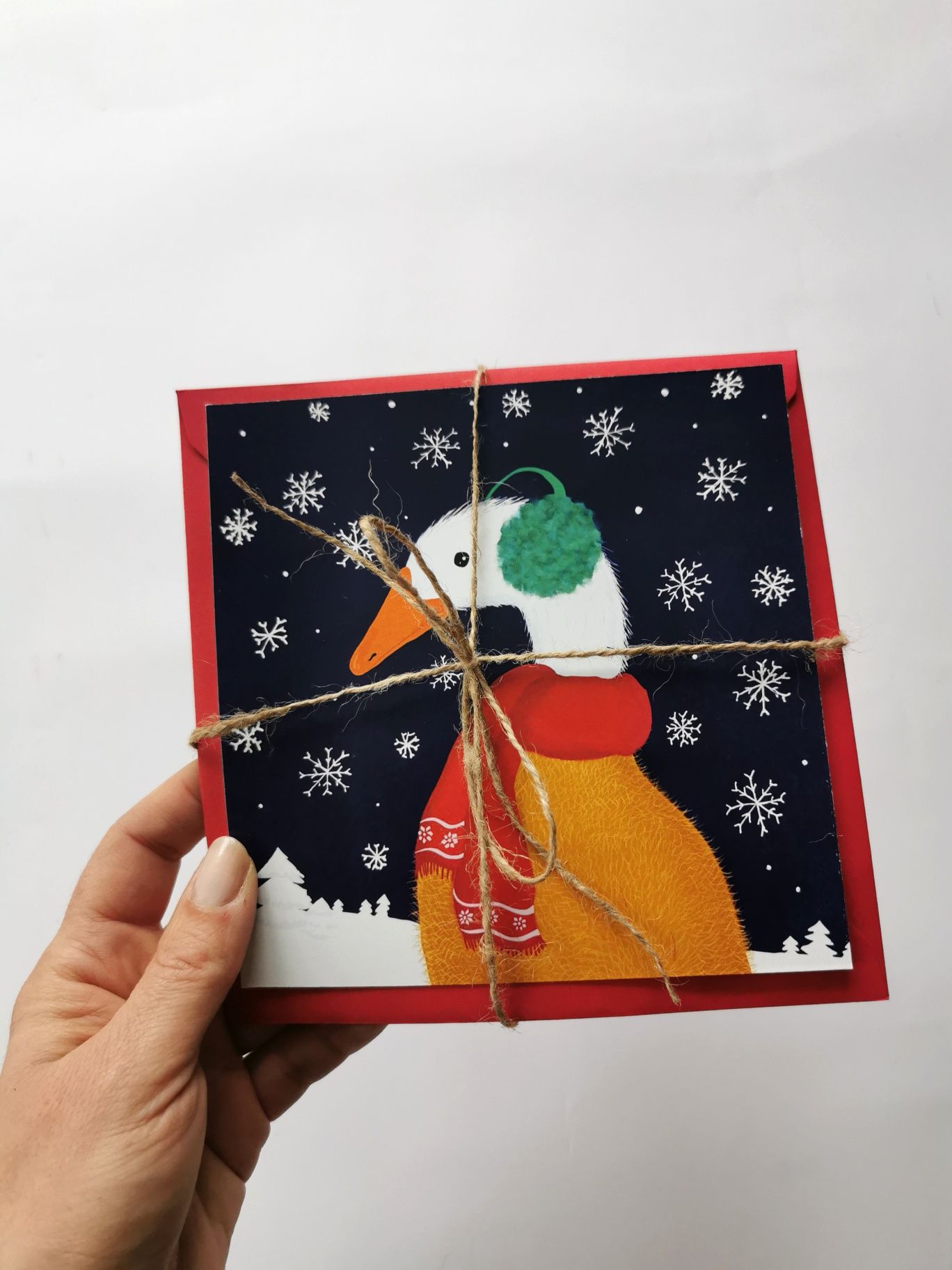Kartka świąteczna z kopertą