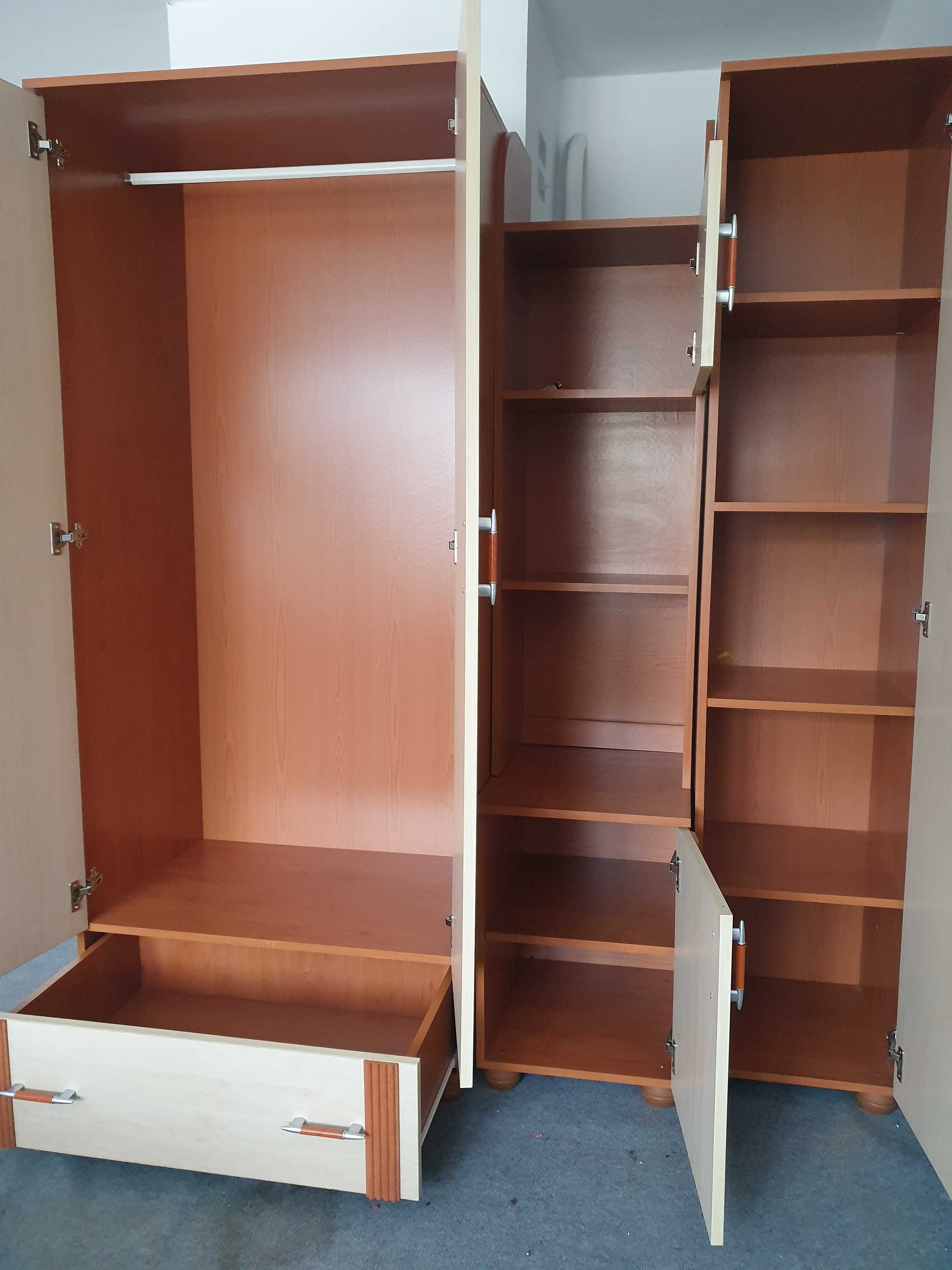 Szafa segment meblościanka razem lub osobno 180x(80+40+40)cm