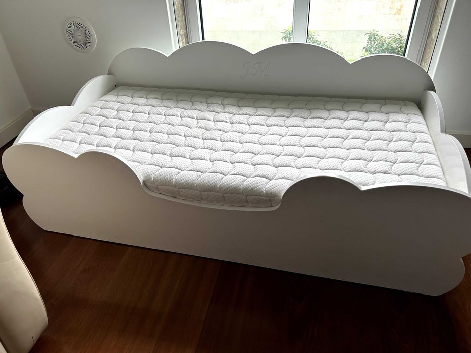 Cama Montessori Nuvem + Colchão Colunex Bebé