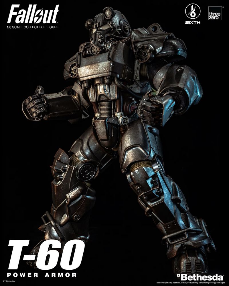 Фігурка 1/6 THREEZERO Fallout T-60 Power Armor тип hot toys