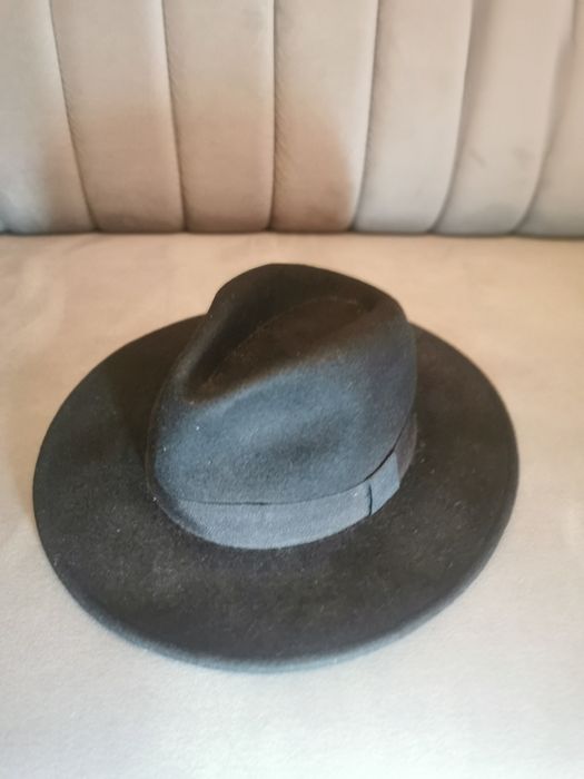 Kapelusz H&M damski czarny rozmiar M/56