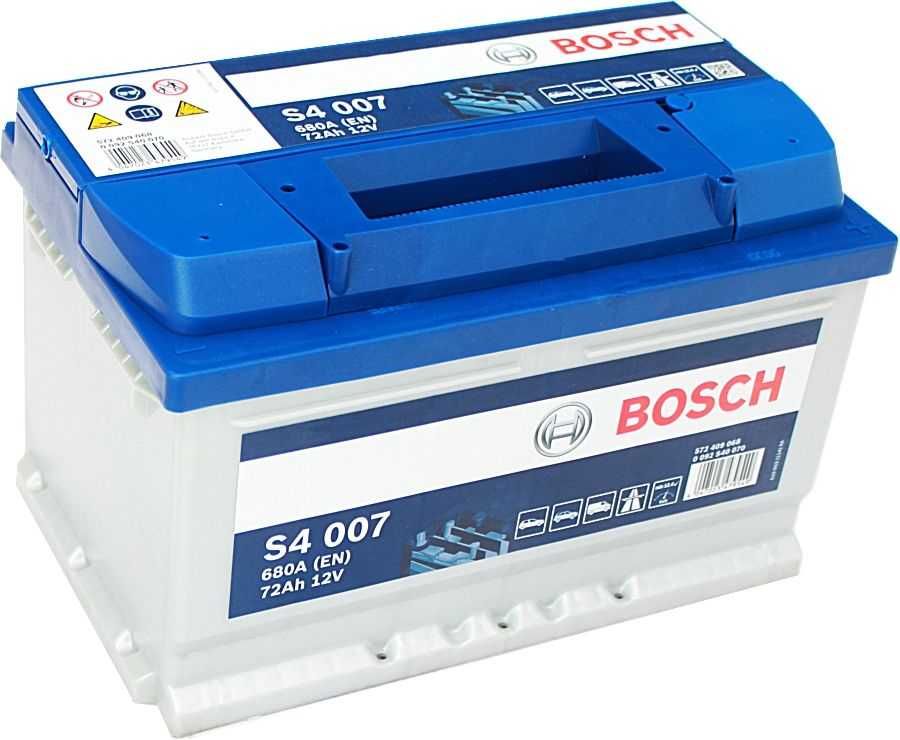 Akumulator Bosch S4 007 72Ah 680A Dowóz i montaż gratis Gdańsk