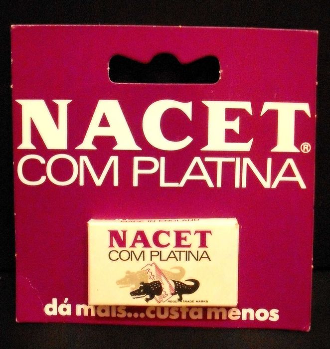 2 X Antigas lâminas Nacet Platina 3 Units Pack