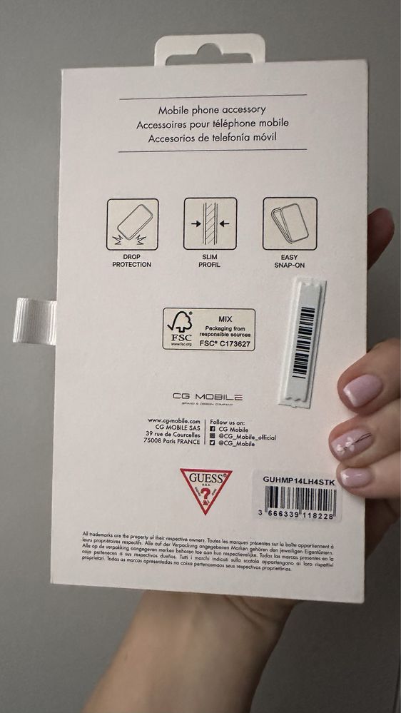 Case iphone 14 pro, guess, etui nowe