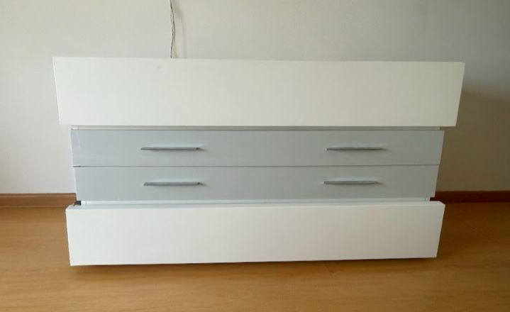 Mobília de quarto de casal com cama King size