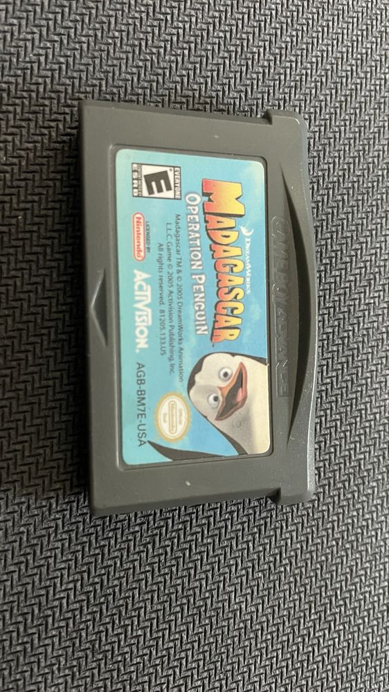 Madagascar operation penguin GBA