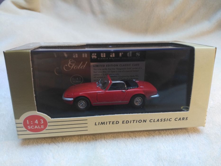 Lotus Elan 1/43 Lledo Vanguards Gold