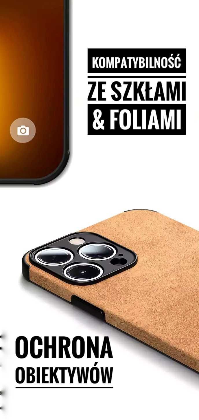 iPhone 14 Etui - Eleganckie, Skóra.