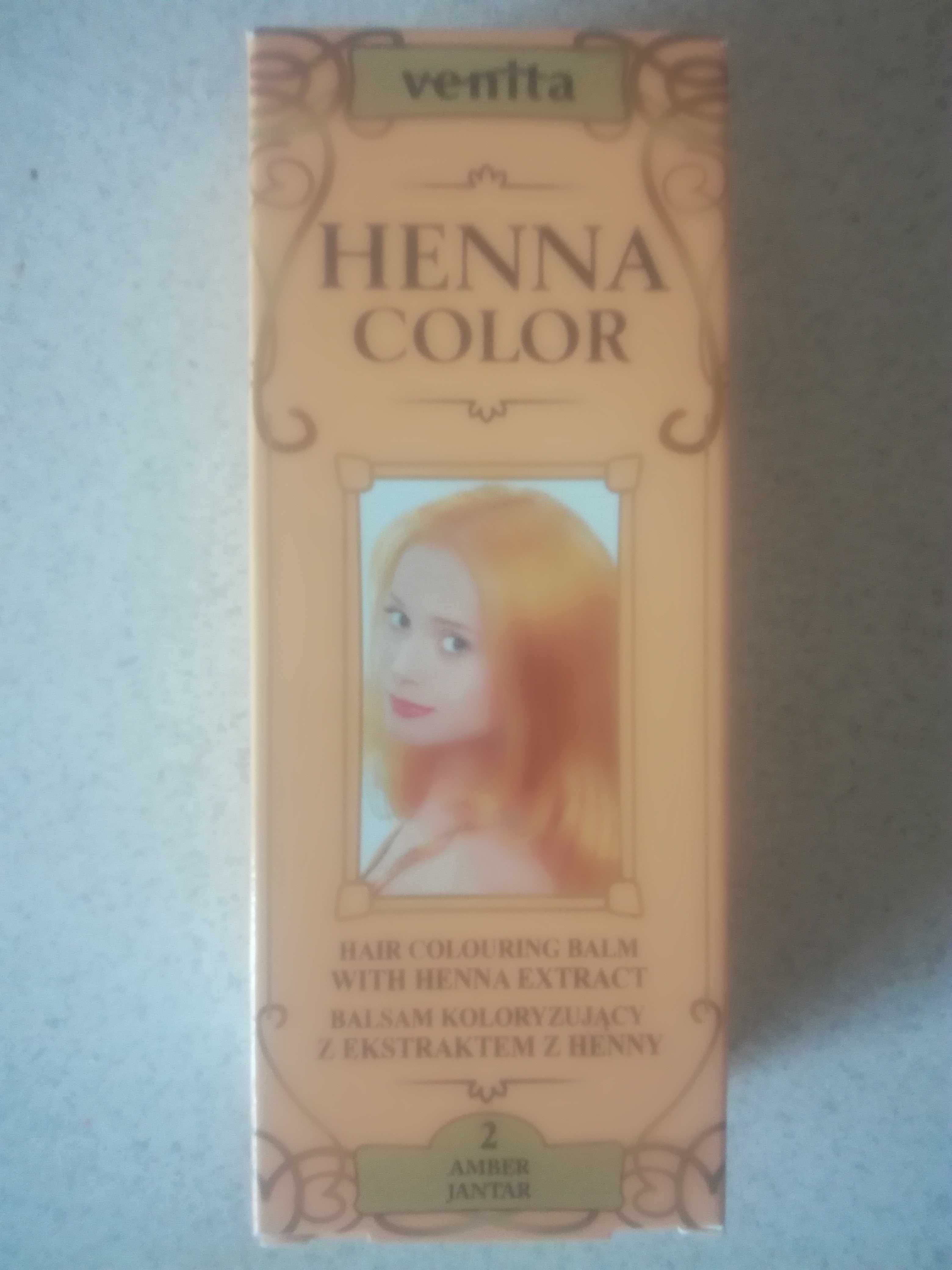Henna color - balsam koloryzujący z ekstraktem z henny