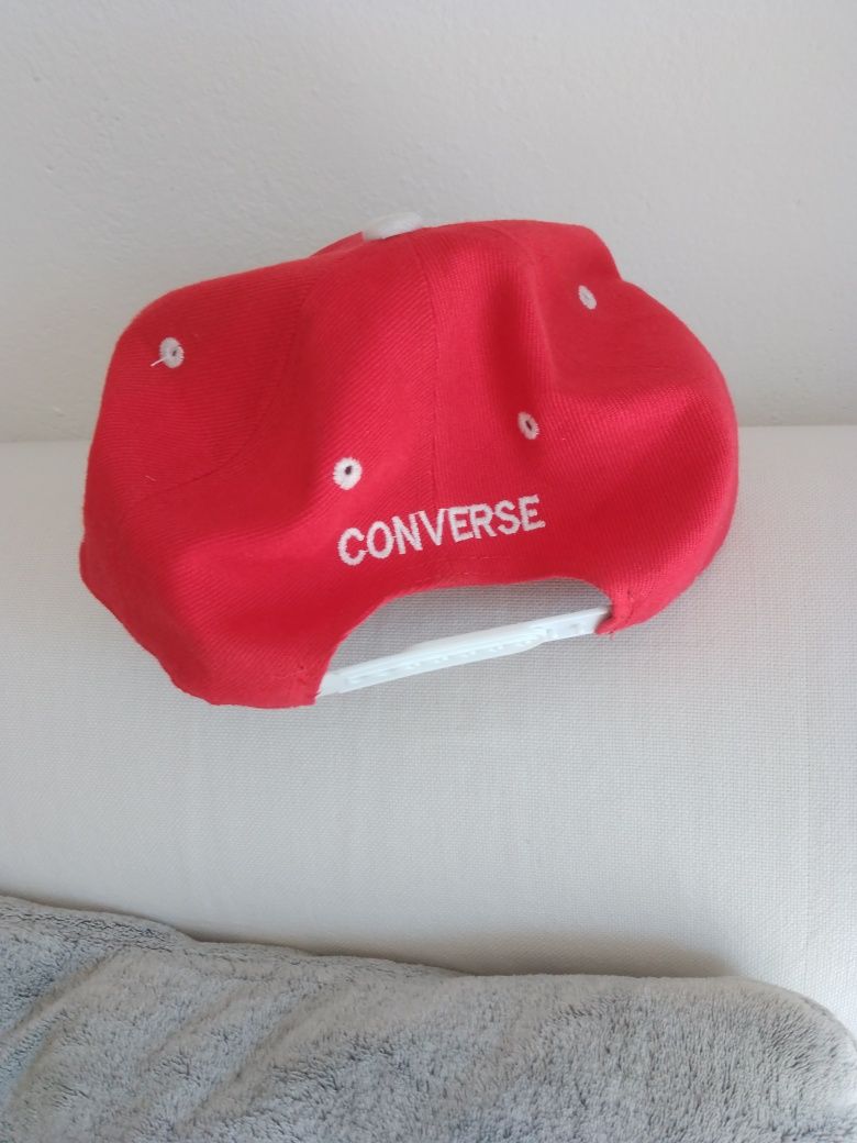Czapka Converse czerwona