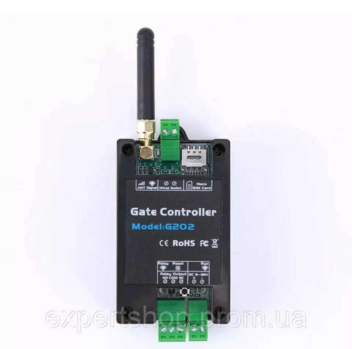 G202 GSM модуль управління воротами та пристроями по телефону