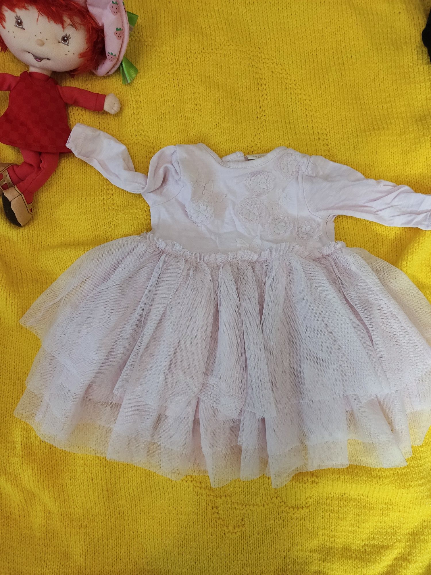 Платье нарядное детское, для новорожденных