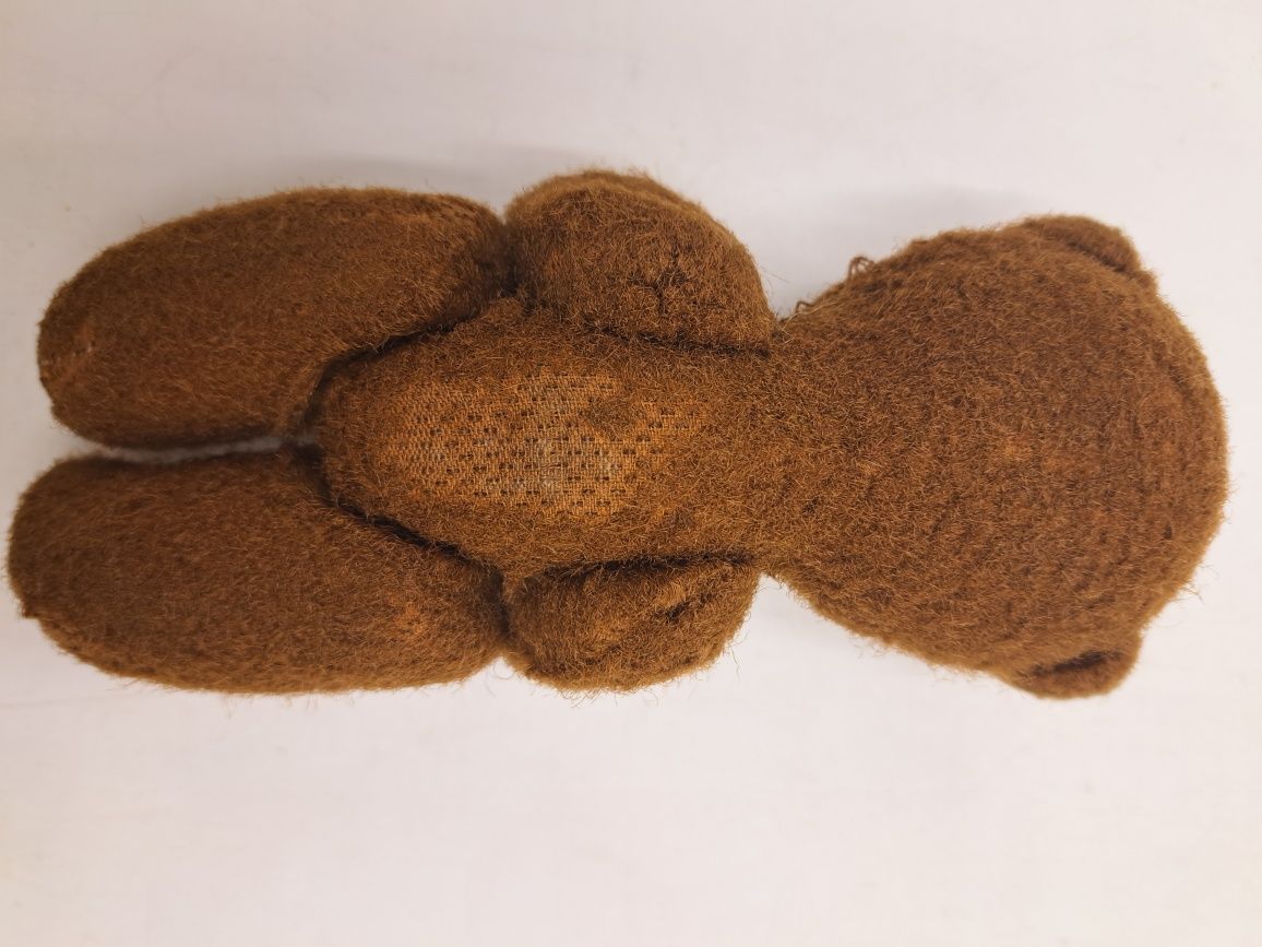 Stary miś trociniak Teddy malutki 20 cm brązowy jak Jasia Fasoli :)