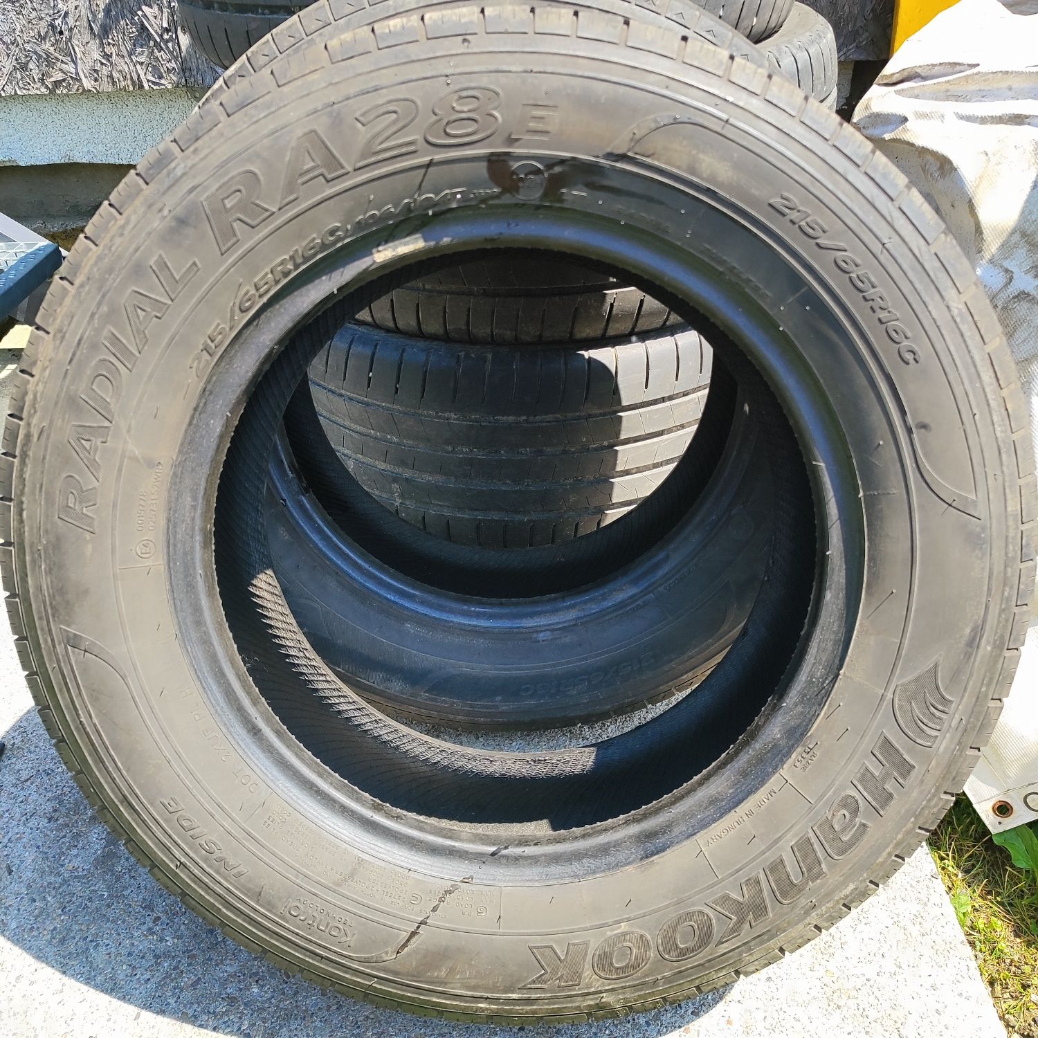 Hankook 215 65 R16C opony letnie bus