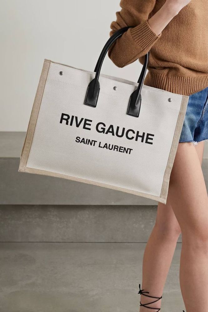 Сумка YSL rive gauche світла