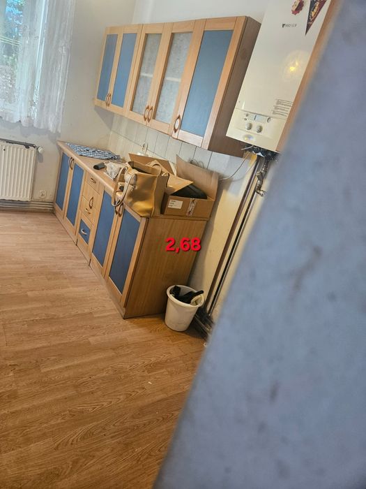 Meble kuchenne zestaw ze zlewem I kuchenką.