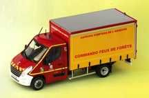 Renault Master VCFF Lanéry Bombeiros de Ardèche 1/43 Ixo em Blister