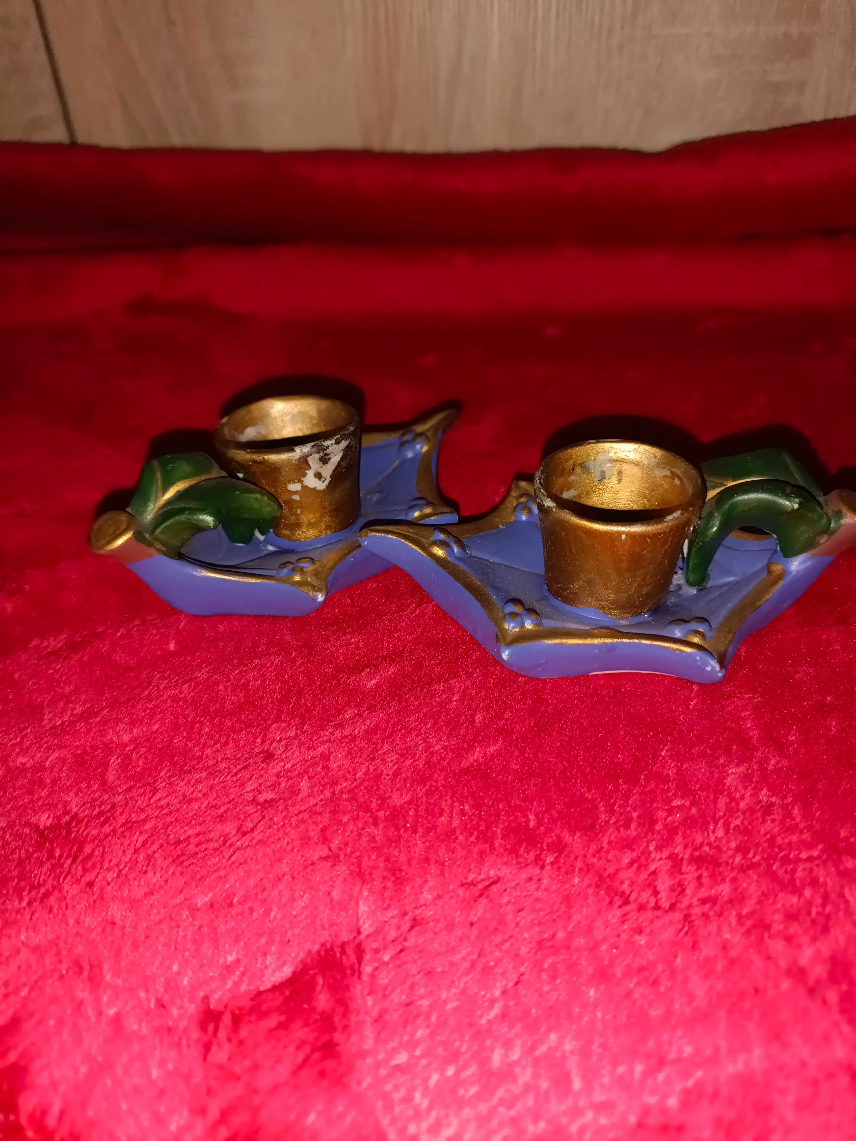 Ceramiczne kaganki na świece