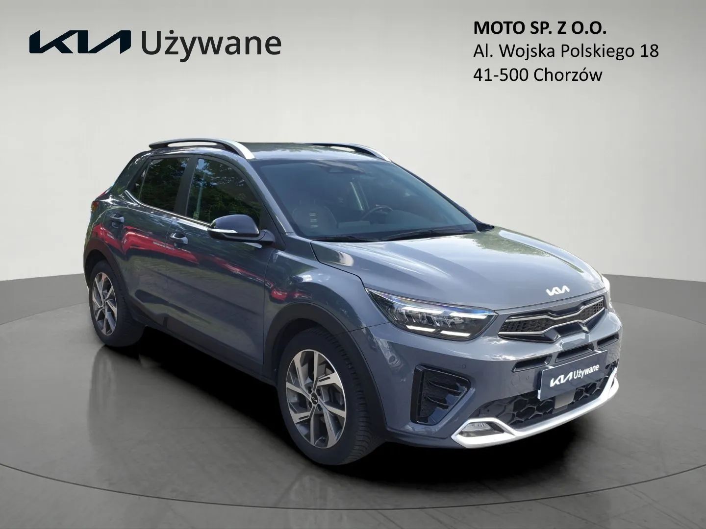 Kia Stonic Salon PL, I właśc., 1.0T-GDI MHEV 120KM 7DCT, GT Line+AEB