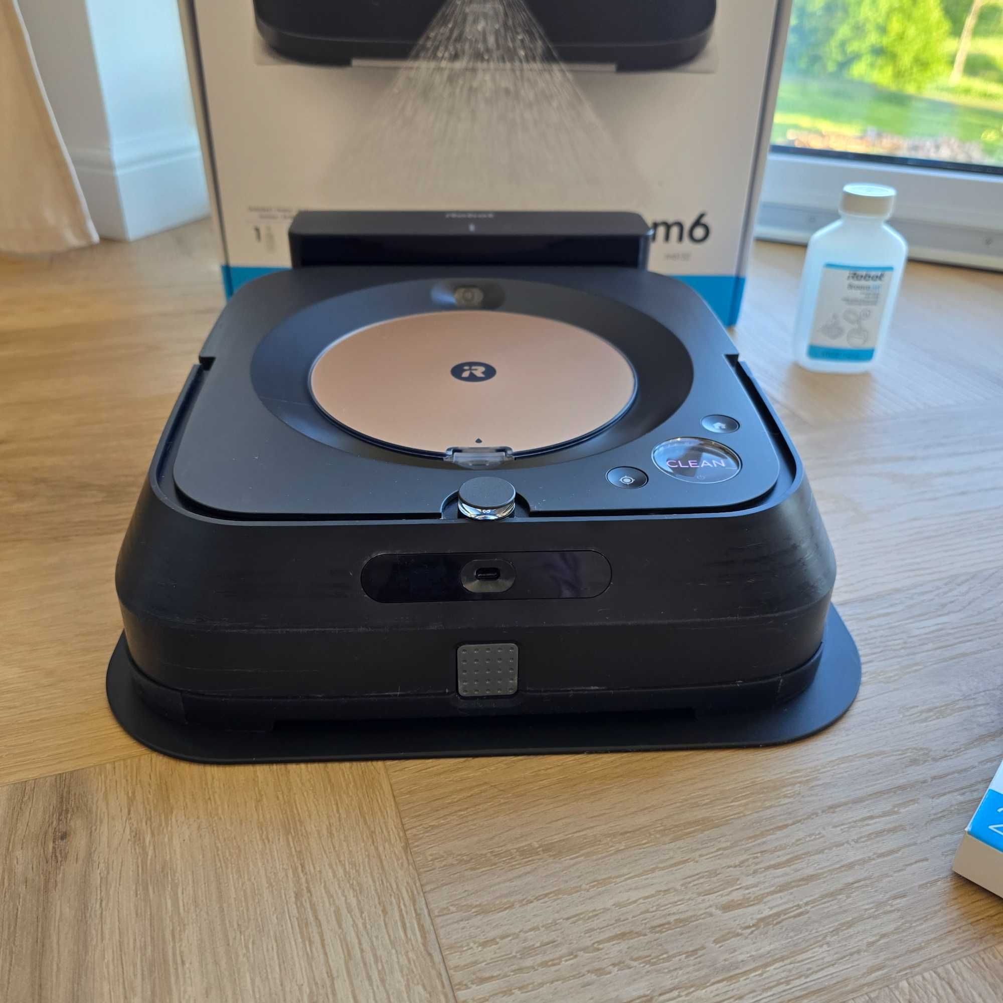 Robot sprzątający IROBOT Braava Jet M6132 ubezpieczenie do marzec 2029