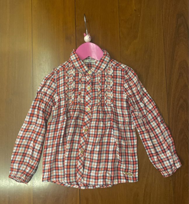 Camisa Menina Mayoral vermelha