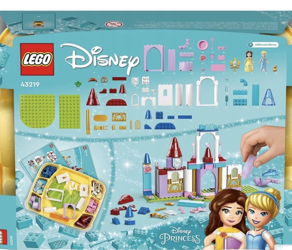 Zestaw LEGO Disney + instrukcja i organizer
