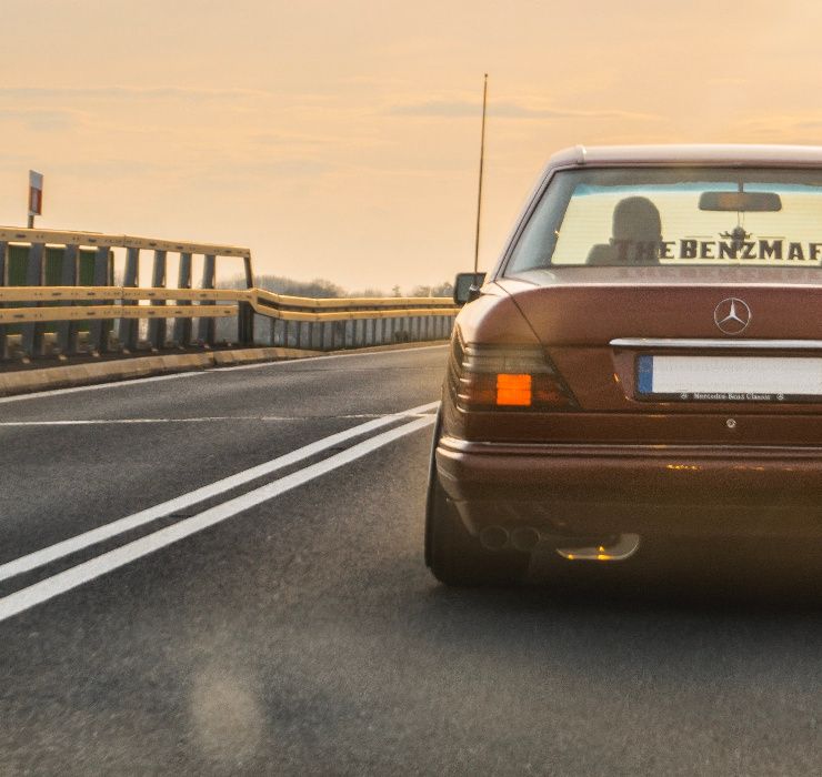 -= Mercedes SEC W126 W124 S500 S560 tłumik wydech kwasówka BRABUS AMG