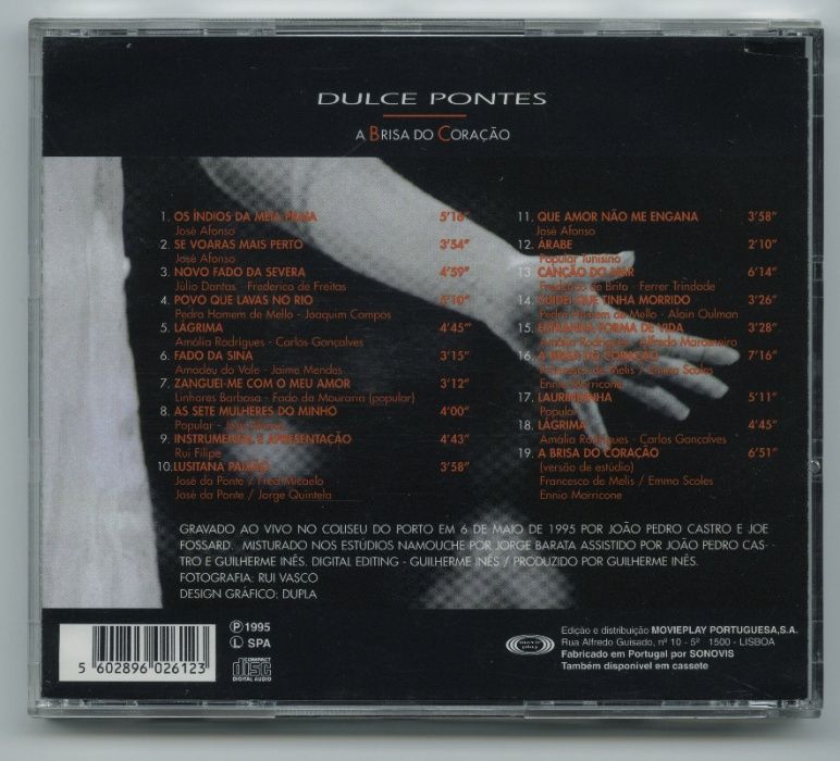 2 CD's - Dulce Pontes (duplo) e Mafalda Veiga