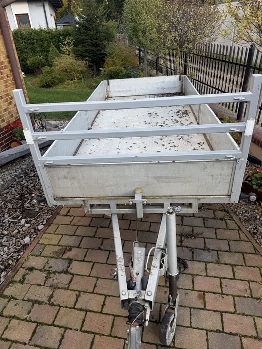 Przyczepka DWUOSIOWA HOLENDERSKA ALCO Zarejestrowana OC DMC 2000kg