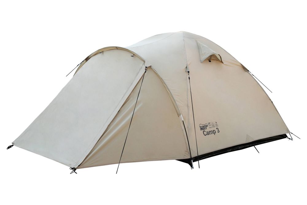 Палатка на троих для путешествий, трёхместная палатка Tramp 3, палатка