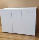 Szafka pod akwarium Biały laminat klik 100 x 40 i 70wysoka blat 36mm