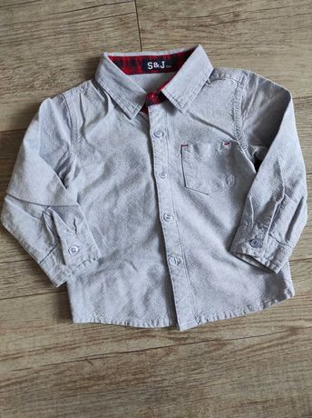 Koszula elegancka dla chłopca 80-86 jak nowa