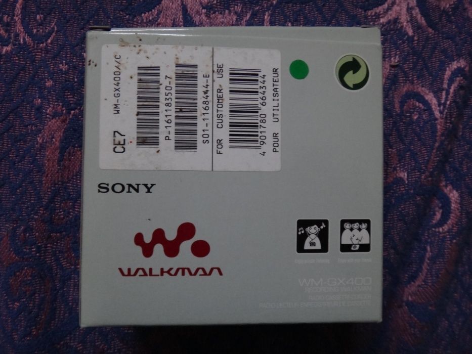 Recording Walkman Sony WM-GX400 - unikat kolekcjonerski, stan bdb