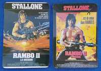 2 Calendários de Bolso Rambo (Sylvester Stallone)