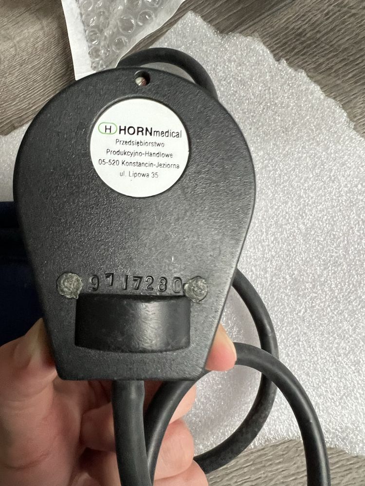 Stetoskop, ciśnieniomierz Horn Medical zestaw lekarski PRL