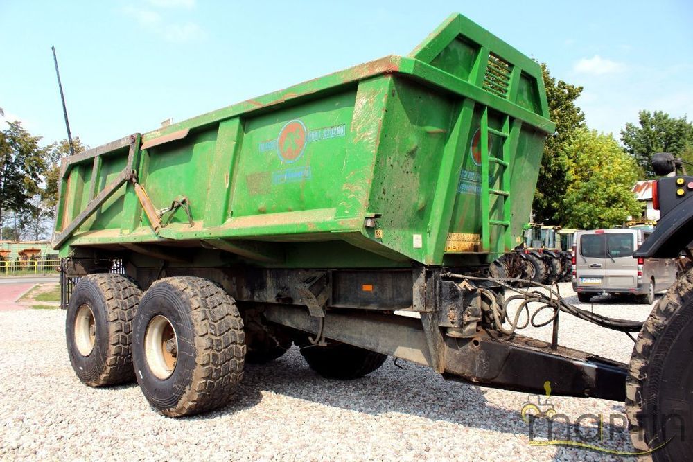 WYWROTKA ALASCO | TANDEM | 20 TON| 2007R  Przyczepa ciężarowa Alsaco , do kruszyw, mulda, hardox, 20t.