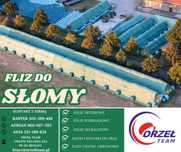Fliz, włóknina do słomy 9.8x12.5 10.4X12.5 10.4X25 13X25 15.6X25 12X25