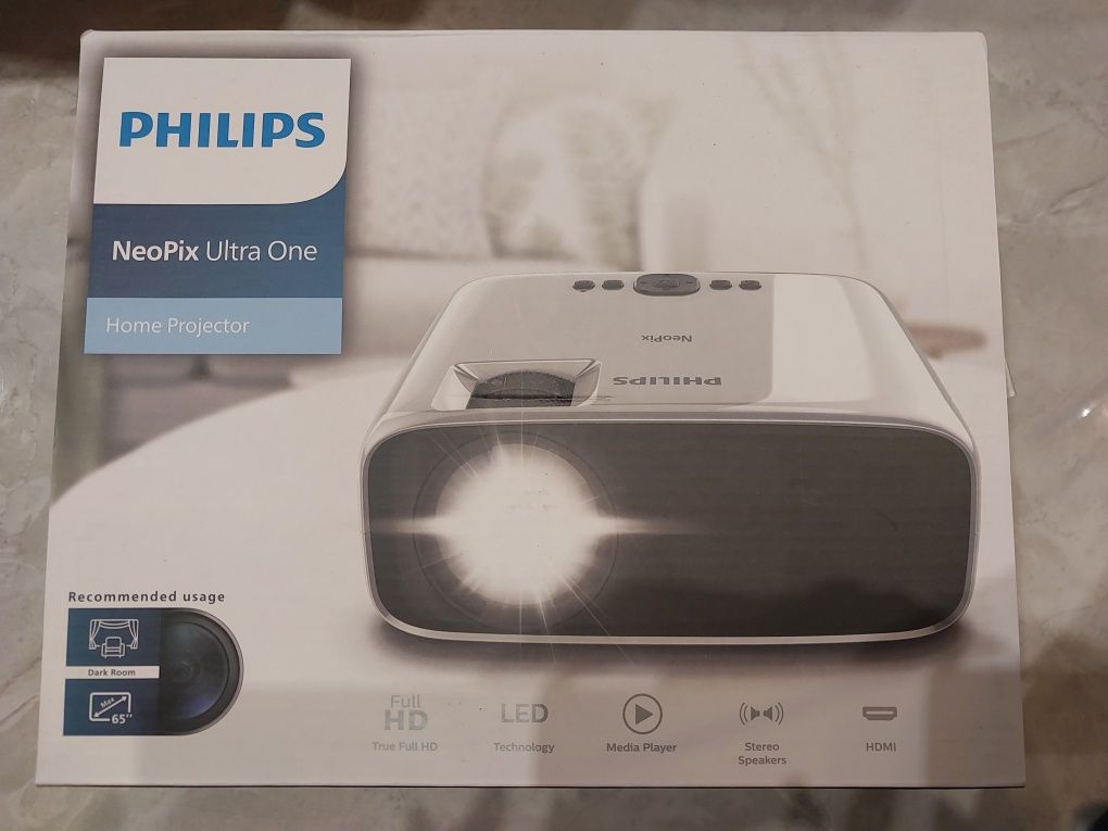 Projektor rzutnik Philips Neopix Ultra NPX641INT