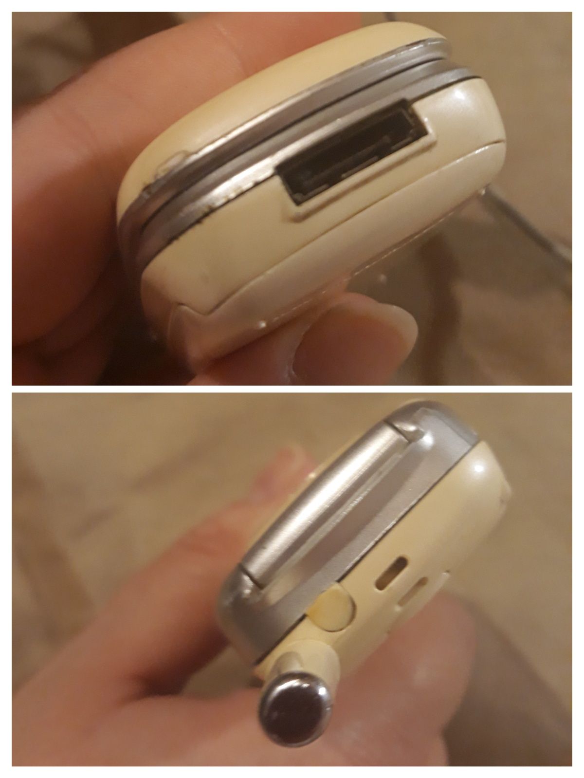 Samsung t500 t 500 Самсунг белый на запчасти раскладушка телефон ретро
