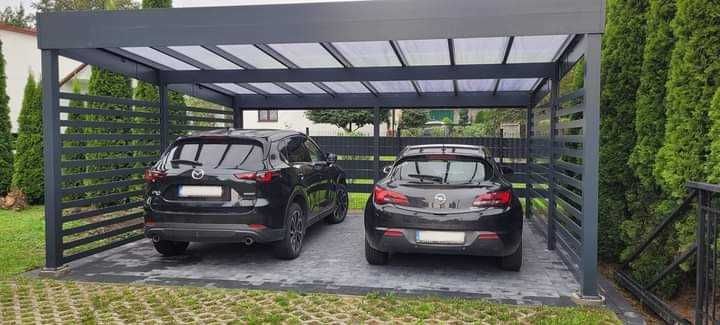 Wiata samochodowa - Carport aluminiowy - Polski producent Euro Fences