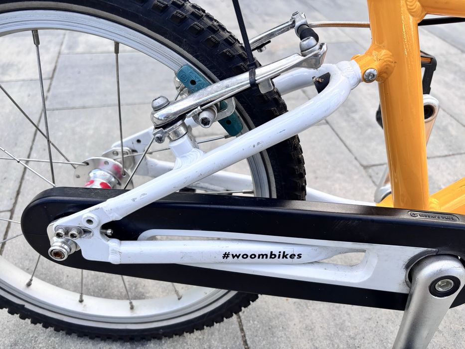 Woom 3 w kolorze żółtym z nozka