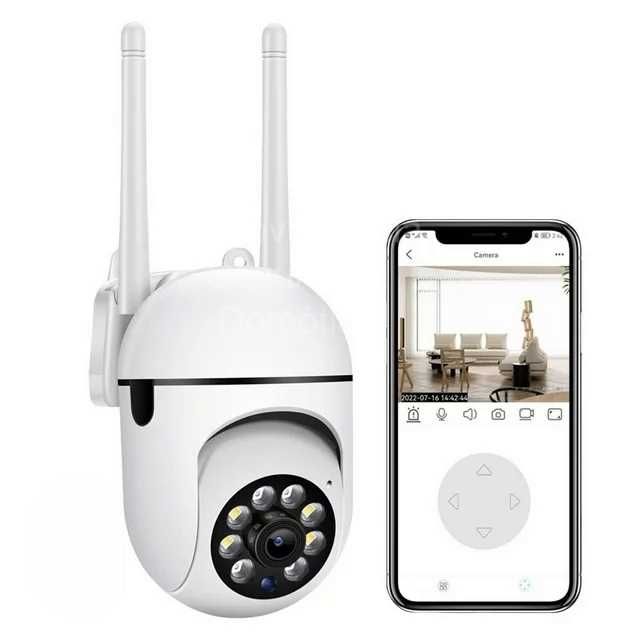 Câmara Rotativa ‼️ S/ fios ‼️ WiFi ‼️ Full HD ‼️ Visão Noturna a Cores